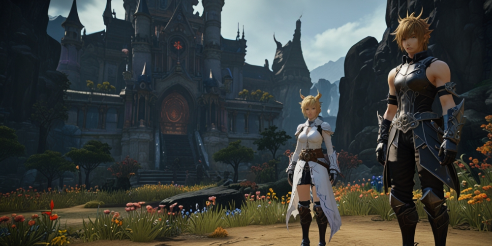 Final Fantasy XIV PS game